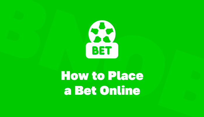 how to place a bet online